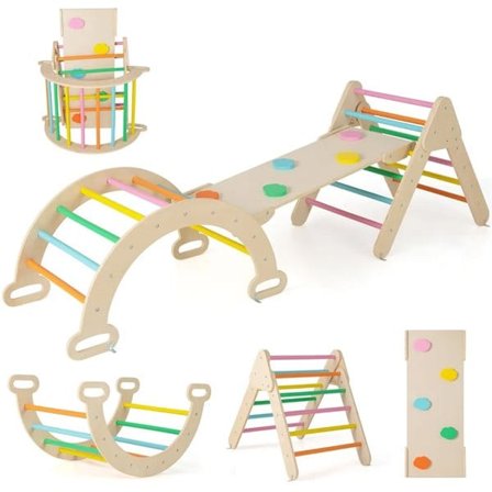 3-i-1 klatrestativ for barn