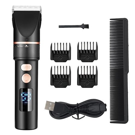 LCD-skärm elektrisk hårklippare