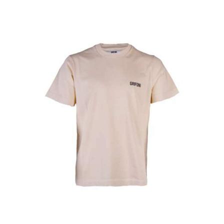 Mauro Grifoni, T-Shirts Beige, Dames, Maat:S