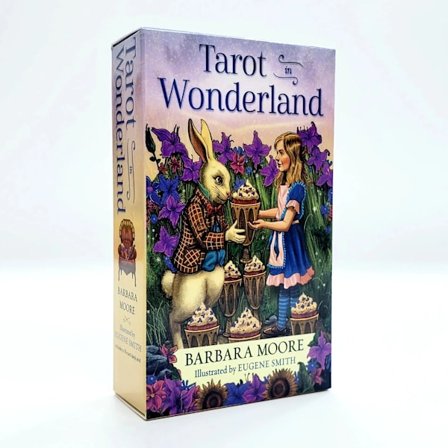Tarot In Wonderland -kortit, 78 kortin oraakkeli, englanninkielinen Visions Divination Edition -lautapelit juhliin