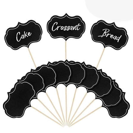 50 Stykker Oste-Merker For Charcuterie-Brett Buffet Etiketter Mat-Tags Tannpirker Flagg Forrett Si