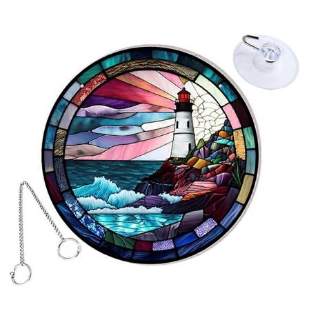 Koristeellinen majakka koriste Akryylinen majakka riippuva koriste 3kpl setti[D]