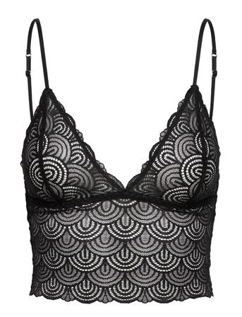 Nebula Lace Top Black Understatement Underwear