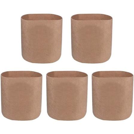 Potatisodlingsväskor, 3-pack 7 gallon Växtväskor för grönsaker Andningsbara växtväskor med handtag och tillgångslucka för grönsaker, frukt (svart)