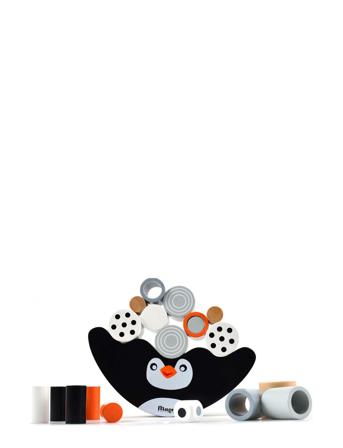 Penguin Balance Game Toys Puzzles And Games Games Active Games Multi/mønstret Magni Toys