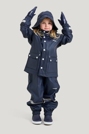 Tretorn Kids Wings Raincoat — Rainjacket Kids — Blue | Outerwear, Wellies, Jackets & Rainwear for Women, Men & Children