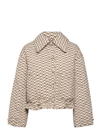 Encindy Jacket Aop 6775 Quiltet Jakke Multi/mønstret Envii