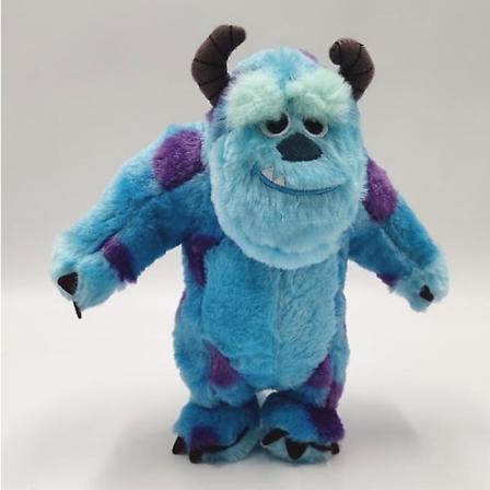 Disney Store Mike Lille Blød Plyslegetøj, Monsters, Inc, 27cm/10, Kæletøj Fremstillet Med Blødt Stoff Med Stort Broderet Øje Og 3D-Horn, Sui Sully - 