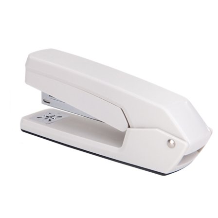 Swing-niittikone ABS-metalli 50 kpl paperikiinnike 20 arkin kapasiteetti työpöytä toimisto koulu valkoinen