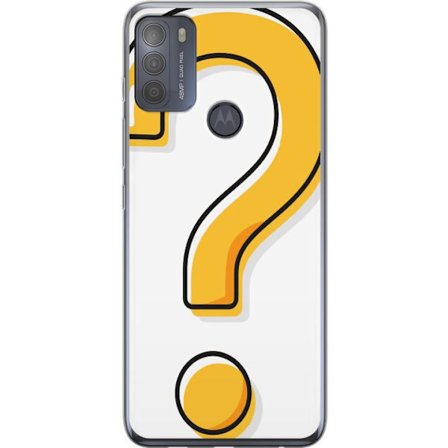 Yhteensopiva Puhelinkuori Motorola Moto G50 Kysymysmerkki