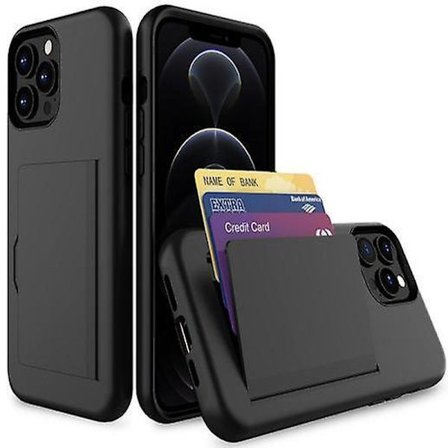 iPhone 13/14 Korthållare Skyddande Skal