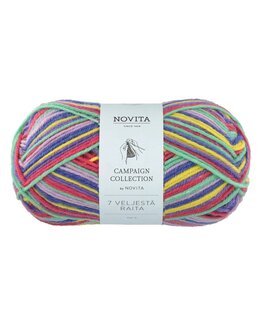 Garn 7 Bröder Raita Lillameleret - Novita