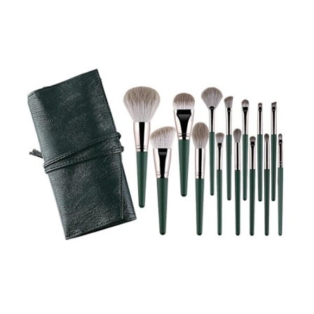 14 st Makeup Borstar Set Fluffy Mjuk Ögonskugga Foundation Borste
