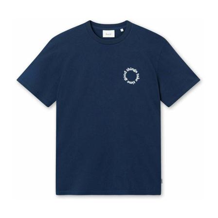 Forét, Spin T-Shirt Blauw, Heren, Maat:M