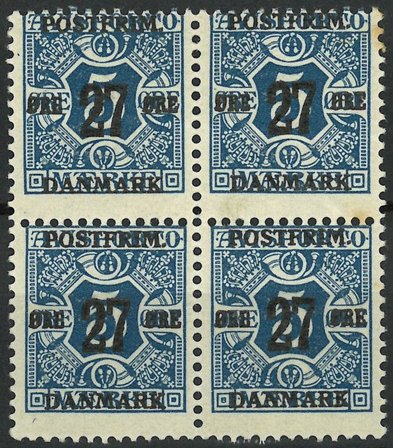 Danmark - AFA 86x i 4-blok - Postfrisk