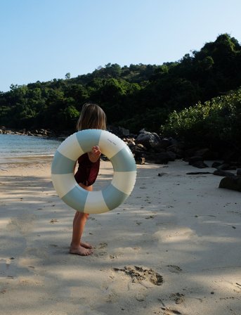 Petites Pommes Anna Swim Ring - Blue - 3-6Y Max. weight: 30 kg