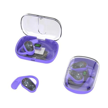 Sanna trådlösa Bluetooth-hörlurar OWS Rotationshögtalare Hifi