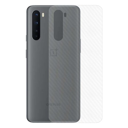 OnePlus Nord Kolfiber Vinyl Skin Dekal Skyddsfilm Baksida