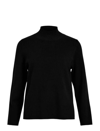 Objreynard High Neck Pullover Noos Black Object