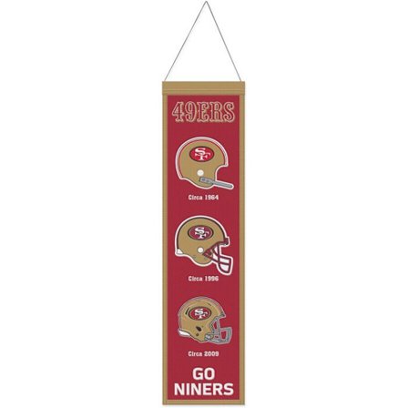 NFL-lagens EVOLUTION Ullbanner 80x20cm