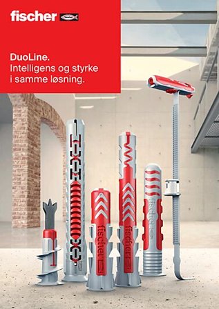 FISCHER GIPSPLUGG 6XDUOBLADE 6XVINKELSKRUER