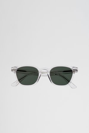 River Crystal - green solid lens