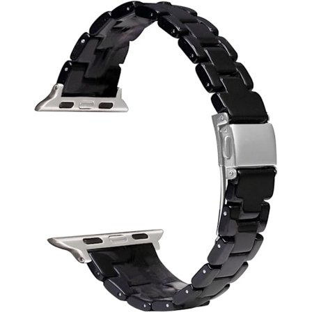 Smal Smal Hartsrem Lyx för Damer Flickor Kvinnor, Kompatibel med Apple Watch Serie 8 7 41 mm, Serie 6 5 4 SE 40 mm, Serie 3 2 1 38 mm