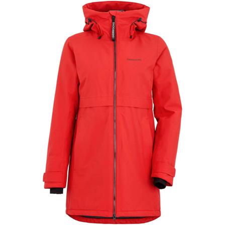 Didriksons Helle Women's Parka 4 Women synthetic-lined parkas Red 36