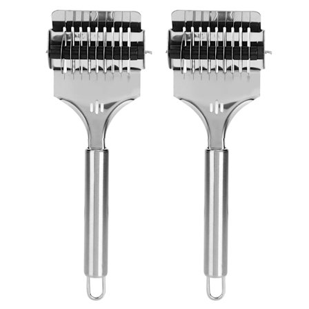 Rostfritt stål Nudelgitter Roller Degskärare Pasta Spaghetti Maker för köksredskap