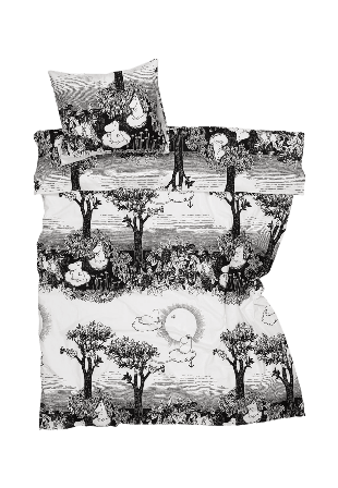 Arabia Mumin bäddset 150x210 Drömmer GOTS Sovrum Flerfärgad CM