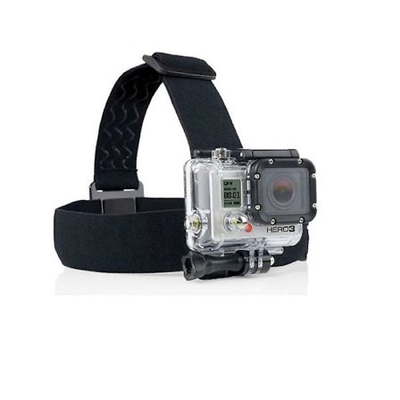 Bröstremmens fästebälte för Gopro Hero 8 7 6 5 4 3+ Yi 4k Action Camera Bröstfäste sele för Go Pro Sjcam Eken tillbehör (huvudrem)