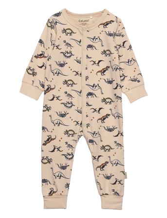 Nightsuit W. Aop Pyjamas Sie Jumpsuit Rosa CeLaVi