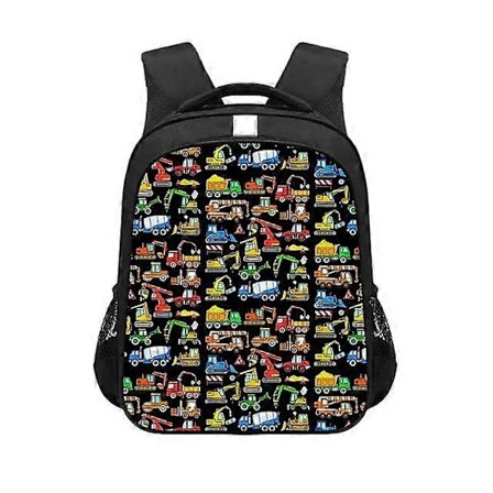 Leg med traktorprint rygsæk teenager drenge piger skoletasker tegneserie traktor skoletaske mode daypack rygsække rygsække