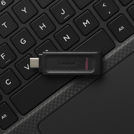 Kingston DataTraveler 70 USB-C-minnepinne 128GB