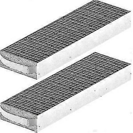 2-pak aktivt kulfilter, kompatibelt med Bora Pure/X Pure/S Pure ventilatorer, PUAKF filtertilbehør erstatningsfilter, nyt for 2024