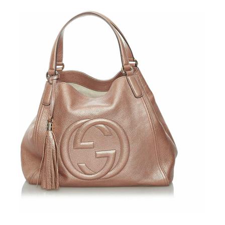 Gucci Vintage, Bags Bruin, Dames, Maat:ONE Size