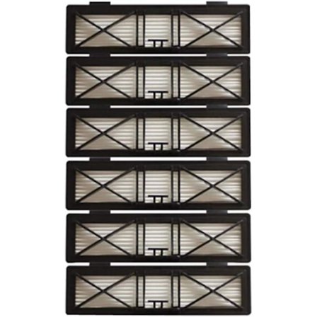 6 kpl HEPA-suodatinta Neato Botvac D7 D3 D4 D5 D6 D70 D75 D80 D85 - Neato Botvac 75e 80 85 -suodattimet imuriosat {DB}