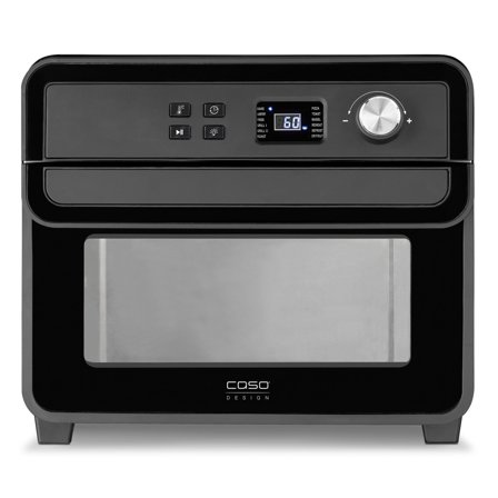 Caso Airfry Chef 1700 varmluftfrityrkoker, 22 liter - Kjøp kjøkkenmaskin hos Bakeren og Kokken' - 'Svart og stål