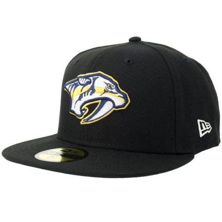 New Era - NHL Svart fitted Keps - Nashville Predators 59FIFTY Black Fitted @ Hatstore