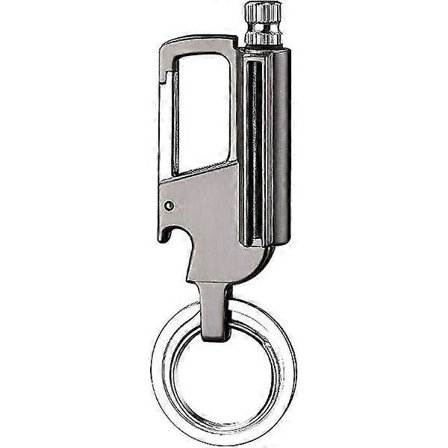 Metalliset ikuiset tulitikut vedenpitävä piikivi metalliset tulitikut tulensytytin pullonavaaja auton avaimenperä sytytin ulkokäyttöön kerosiini 