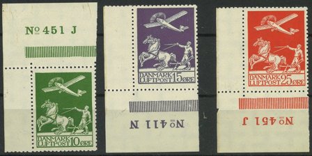 Danmark - AFA 144-146 - Postfrisk