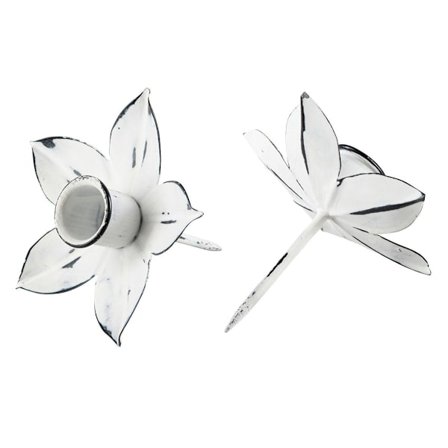 Ljushållare för antikljus m stick 4-pack