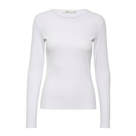 Gestuz Long Sleeve Tops , Wit , Dames , Maat: S