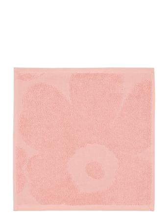 Unikko Mini Towel 32X32Cm Pink Marimekko Home