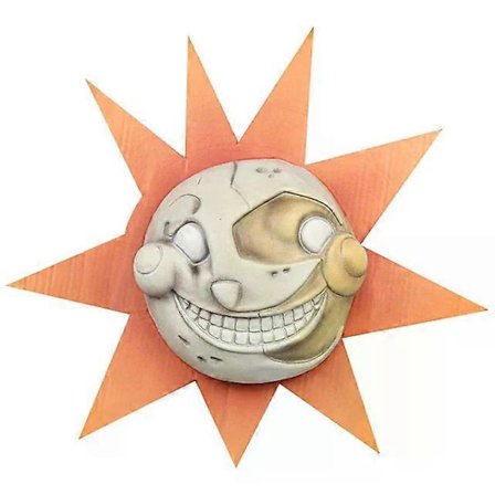 Ny Sjov Sundrop Moondrop Maske Spil FNAF Cosplay Kostume Latex Masker Hjelm Halloween Udklædningsfest Rekvisitter (FMY)