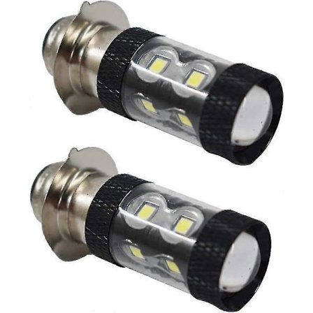 2x 100w LED Super Hvite Frontlykter For Honda Trx 250 300 400 450 700