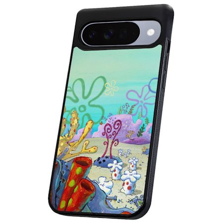 Google Pixel 10/10 Pro - Skal/Mobilskal Svampbob