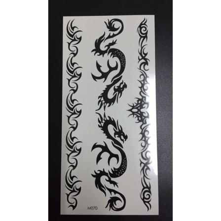 Tillfällig Tatuering 19 X 9cm - Tribaler Armband