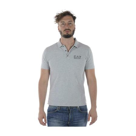 Emporio Armani EA7 Polo Shirts Grå, Herre