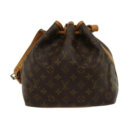 Louis Vuitton Vintage Pre-owned Petit Noe Monogram Taske Brun, Dame Vintage Tasker, Størrelse: ONE Size